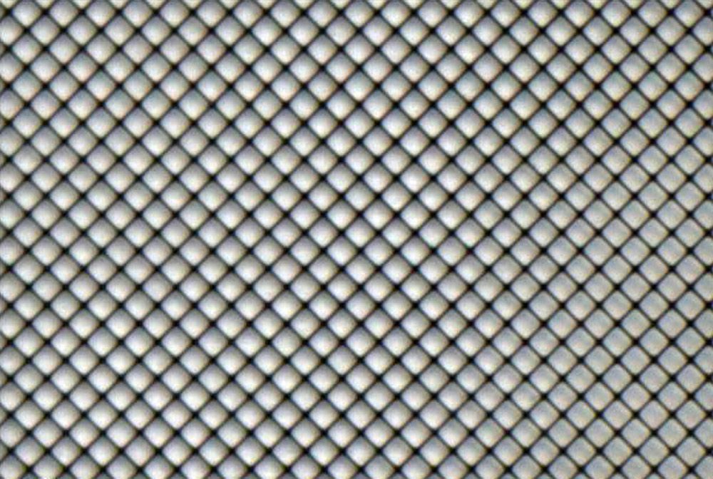 Gitter diagonal, 2 Maschen pro mm, 40x60mm für Modellbahn und Modellbau