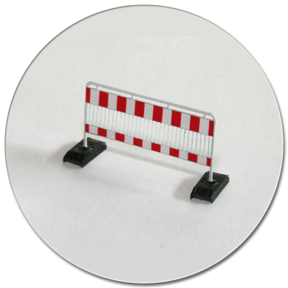 Absperrgitter Typ 2, Bausatz für 8 Felder, Spur N, 1:160