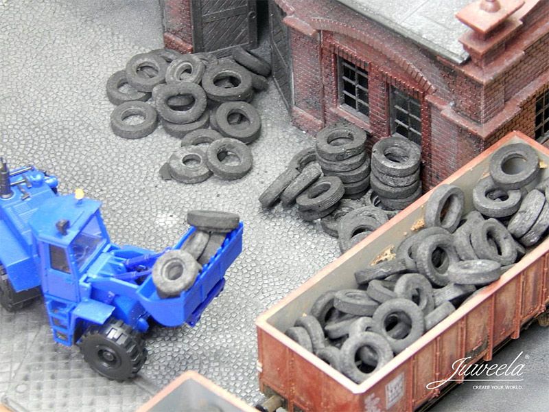 Altreifen LKW, 20g, Spur H0, 1:87