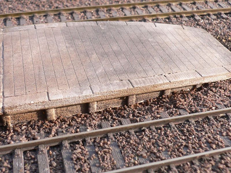 Bahnsteig Erweiterung Endstück, Spur H0, 1:87