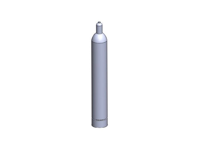 Gasflasche 33 kg, 5 Stück, Spur H0, 1:87