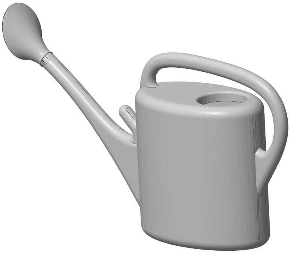 Gießkanne Plastik 10 Liter, 2 Stück, Spur H0, 1:87