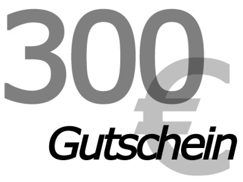 Geschenkgutschein im Wert von 300,00 EURO