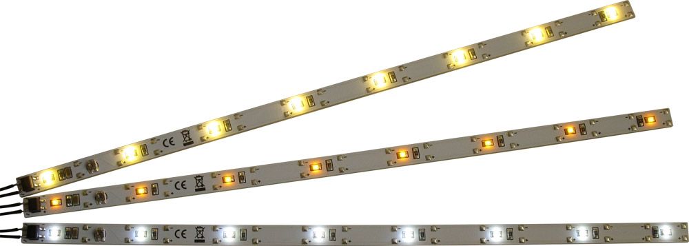 LED Sparset 15x Wagenbeleuchtung Waggonbeleuchtung kaltweiß, Spur 0 bis N