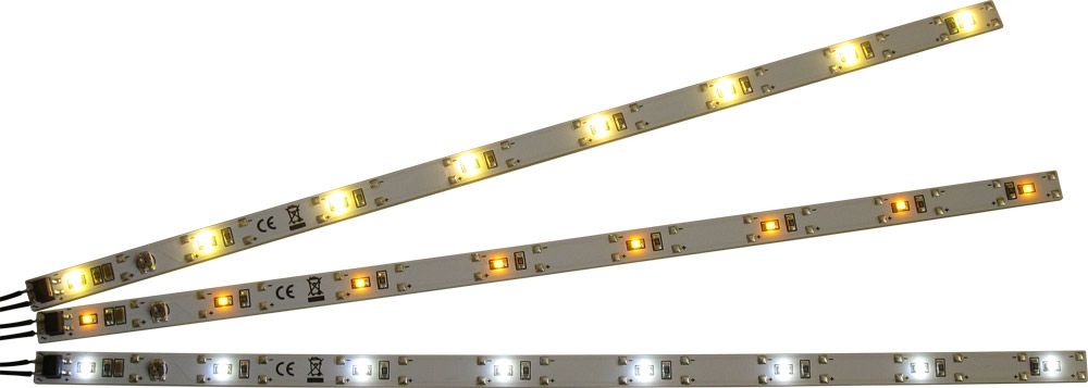 LED Sparset 15x Wagenbeleuchtung Waggonbeleuchtung warmweiß, Spur 0 bis N