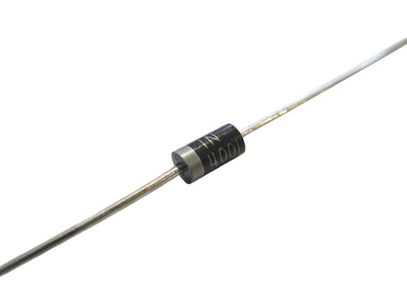 Universaldiode Sperrdiode 1N4001 Silizium Diode 50V 1A