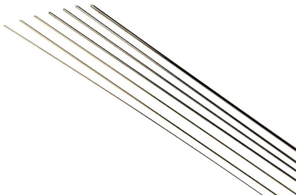 Neusilberdraht gerichtet Ø 0,45 mm, 5 Stück, Länge je 300 mm