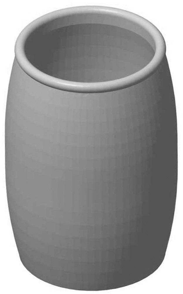 Plastikfass einseitig offen, 200 Liter, 2 Stück, Spur 0, 1:45