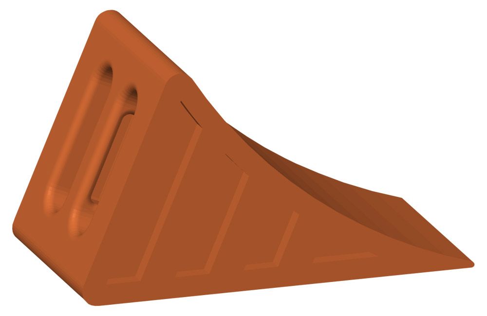 Reifenkeil Bremskeil, 10 Stück, Spur H0, 1:87