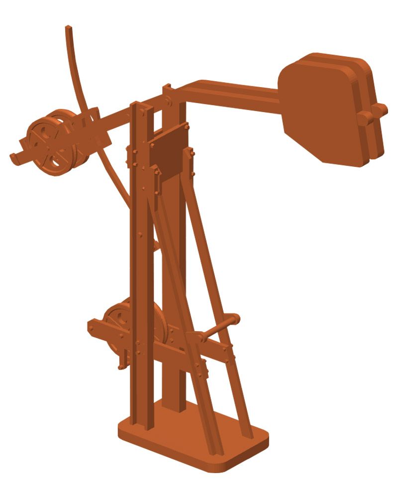 Signalspannwerk, 2 Stück, Spur H0, 1:87
