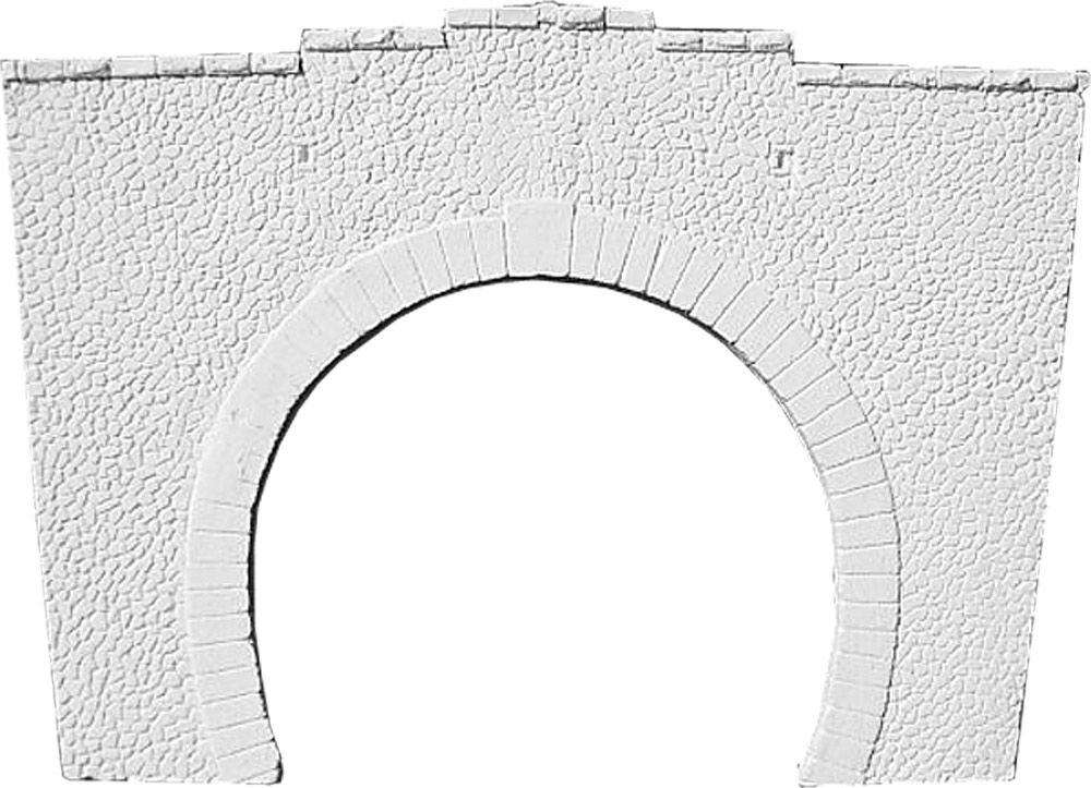 Tunnelportal zweigleisig, Spur N, 1:160