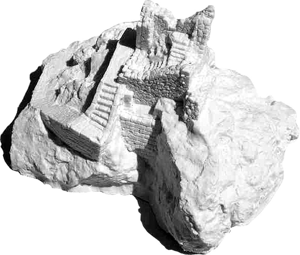 Turmruine, Spur N, 1:160