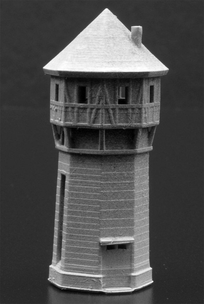 Wasserturm unbemalt, Spur T, 1:450