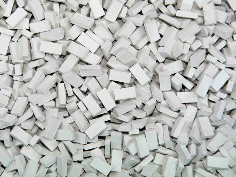 Ziegelsteine NF hellgrau, 6.000 Stück, Spur H0, 1:87